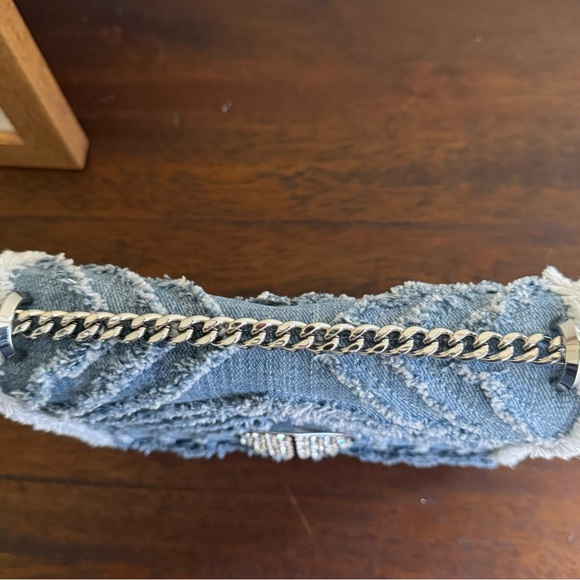 Kate Spade Amelia Denim Jewel Convertible Crossbody Bag NWOT - Picture 10 of 16